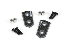 Mirror Block Off Plate Set Carbon Fiber S1000RR (10-19) and HP4 (12-15)