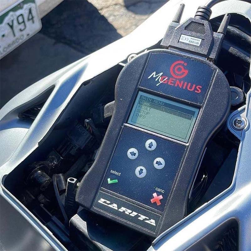 STAGE 1 WITH HANDHELD TUNER S1000RR 2010-2014