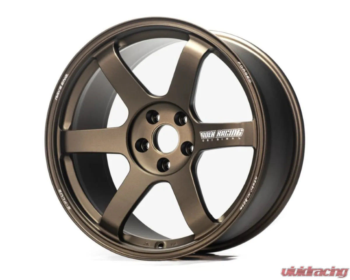 Volk Racing TE37 Saga S-plus Wheel 18x9.5 5x114.3 45mm Bronze Almite